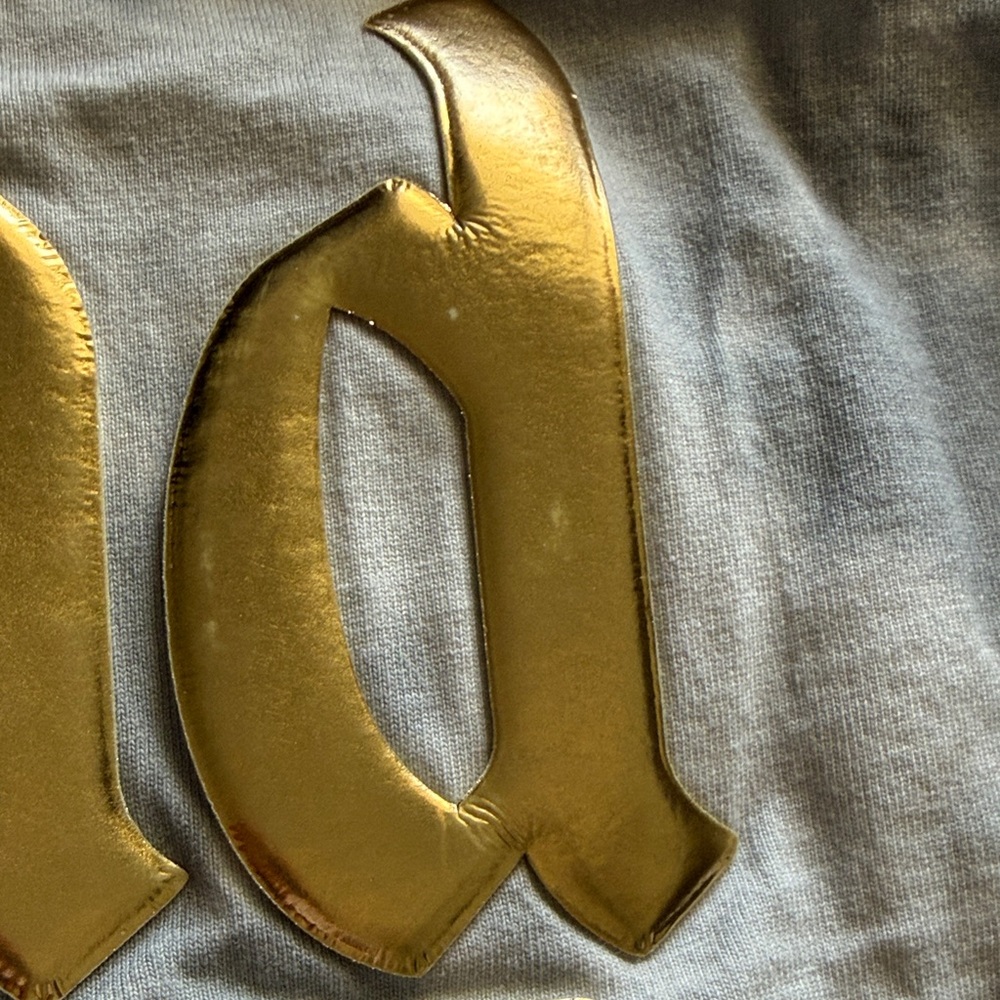 Disney Spirit Jersey Gray Acid Wash with‎ gold XXL - Picture 7 of 8